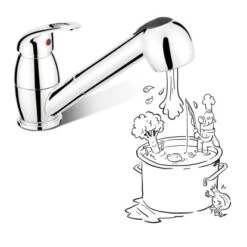 Baliv Küchenarmatur KI-5011 Verchromt -Obi Kuche Geschaft 4007874117755 S03 100918