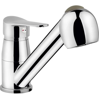 Einhebel-Küchenarmatur Bolzano Niederdruck Chrom Mit Geschirrbrause 3 Einhebel-Küchenarmatur Bolzano Niederdruck Chrom Mit Geschirrbrause