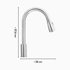 Baliv Küchenarmatur KI-1320 Chrom -Obi Kuche Geschaft 4007874206503 30