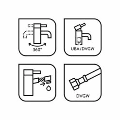 Baliv Küchenarmatur KI-1320 Chrom -Obi Kuche Geschaft 4007874206503 50