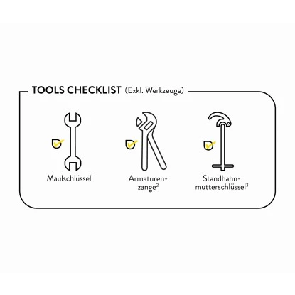 Baliv Küchenarmatur KI-1861 Chrom-Schwarz 5 Baliv Küchenarmatur KI-1861 Chrom-Schwarz – Bild 3