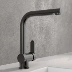 Schütte Spültischarmatur Mit Herausziehbarem Auslauf London Graphit Matt -Obi Kuche Geschaft 4008431000794 2759 12