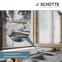 Schütte Küchenarmatur Window Verchromt 14 Schütte Küchenarmatur Window Verchromt -Obi Kuche Geschaft 4008431245508 2759 5