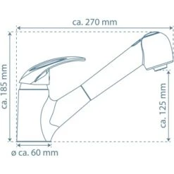 Schütte Küchenarmatur Albatros Mit Geschirrbrause Chrom 9 Schütte Küchenarmatur Albatros Mit Geschirrbrause Chrom -Obi Kuche Geschaft 4008431333793 2759 99