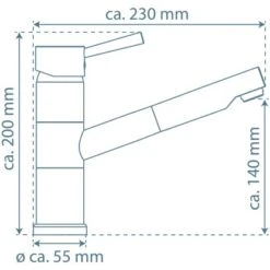 Schütte Spültischarmatur Mit Herausziehbarem Auslauf Unicorn Edelstahloptik 9 Schütte Spültischarmatur Mit Herausziehbarem Auslauf Unicorn Edelstahloptik -Obi Kuche Geschaft 4008431337777 2759 20