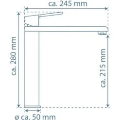 Schütte Spültischarmatur Vita Schwarz Matt -Obi Kuche Geschaft 4008431338583 2759 20