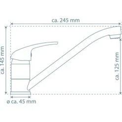 Küchenarmatur Athos Plus Chrom 9 Küchenarmatur Athos Plus Chrom -Obi Kuche Geschaft 4008431415000 2759 99