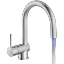 Schütte LED-Spültischarmatur Stella Chrom -Obi Kuche Geschaft 4008431790558 2759 7