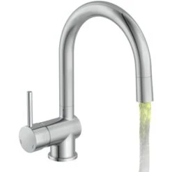 Schütte LED-Spültischarmatur Stella Chrom -Obi Kuche Geschaft 4008431790558 2759 9