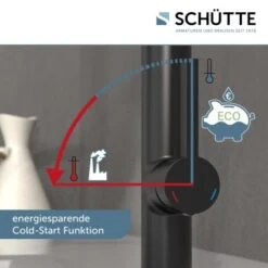 Schütte Spültischarmatur Mit Soft-Touch Schlauch Miami Schwarz-Matt 13 Schütte Spültischarmatur Mit Soft-Touch Schlauch Miami Schwarz-Matt -Obi Kuche Geschaft 4008431791470 2759 5