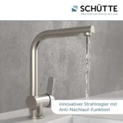 Schütte Spültischarmatur Niederdruck Herausziehbare Auslauf London Edelstahl 13 Schütte Spültischarmatur Niederdruck Herausziehbare Auslauf London Edelstahl -Obi Kuche Geschaft 4008431797298 2759 5