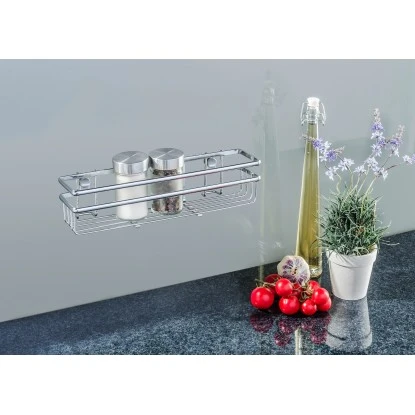 Wenko Gewürzregal Style 7 Cm X 30 Cm X 7 Cm Chrom 4 Wenko Gewürzregal Style 7 Cm X 30 Cm X 7 Cm Chrom – Bild 2