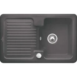 Villeroy & Boch Einbauspüle Condor 45 Ablaufg. Keramik Graphite CeramicPlus