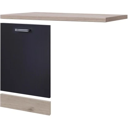 Flex-Well Exclusiv Geschirrspüler-Paket Vollintegriert Lara Anthrazit-San Remo 3 Flex-Well Exclusiv Geschirrspüler-Paket Vollintegriert Lara Anthrazit-San Remo