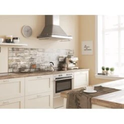 Spritzschutz-Rückwand WandArt Easy 120x58,5 Cm Old CastleWall (D2103P BRIL) FSC® -Obi Kuche Geschaft 424202 3526 2