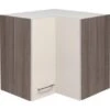 Flex-Well Exclusiv Eck-Hängeschrank Eico 60x60 Cm Magnolienweiß-Tennessee Eiche -Obi Kuche Geschaft 436636 4051 he60eico