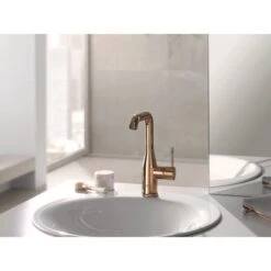 Grohe Einhand-Waschtischbatterie Essence L-Size Warm Sunset -Obi Kuche Geschaft 4520 ZZH T32628C16 000 01