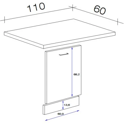Flex-Well Exclusiv Geschirrspüler-Paket Vollintegriert Joelina Weiß 4 Flex-Well Exclusiv Geschirrspüler-Paket Vollintegriert Joelina Weiß – Bild 2