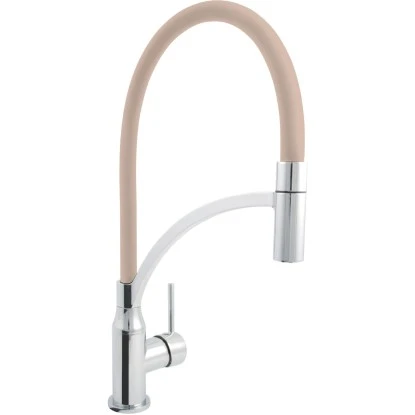 AquaSu Einhebelmischer Küchenarmatur Lago Plus Chrom-Creme 3 AquaSu Einhebelmischer Küchenarmatur Lago Plus Chrom-Creme