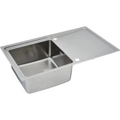 Respekta Einbauspüle Chicago 86 Cm X 50 Cm Edelstahl -Obi Kuche Geschaft 45546 4384 CHICAGO86X50 03