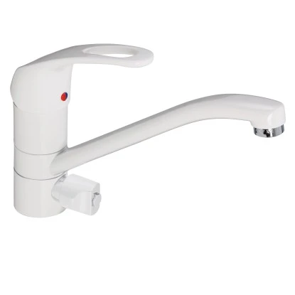 Küchenarmatur Manar Mit Geräteanschluss Weiß 3 Küchenarmatur Manar Mit Geräteanschluss Weiß