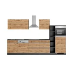 Held Möbel Küchenzeile Turin 330 Cm Wotaneiche-Graphit Mit E-Geräten 24 Held Möbel Küchenzeile Turin 330 Cm Wotaneiche-Graphit Mit E-Geräten -Obi Kuche Geschaft 4764 11016600 1122.6310 1a