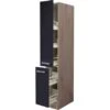 Flex-Well Exclusiv Apotheker-Hochschrank Lara 30 Cm Anthrazit-San Remo Eiche 1 Flex-Well Exclusiv Apotheker-Hochschrank Lara 30 Cm Anthrazit-San Remo Eiche -Obi Kuche Geschaft 4785309 4051 AHS30Lara