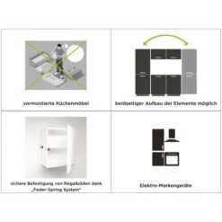 Marinelli Cucine Winkelküche Penelope 220 Cm + 165 Cm Eiche-Weiß-Steingrau 21 Marinelli Cucine Winkelküche Penelope 220 Cm + 165 Cm Eiche-Weiß-Steingrau -Obi Kuche Geschaft 4814596 2657 Bozza7