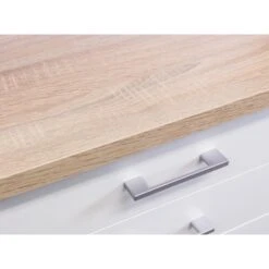 Flex-Well Classic Küchenzeile Florida 360 Cm Weiß-Sonoma Eiche Nachbildung -Obi Kuche Geschaft 5155031 4051 FloridaDetail