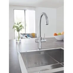 Grohe Spültischbatterie Blue Home Start Chrom Mit Hohem Auslauf -Obi Kuche Geschaft 5189006 4520 2