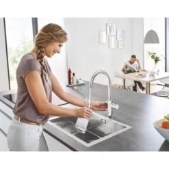 Grohe Spültischbatterie Blue Home Start Chrom Mit Hohem Auslauf -Obi Kuche Geschaft 5189006 4520 3