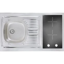 Respekta Schrankküche SKWGMIC Reversibel Grau-Weiß -Obi Kuche Geschaft 5317243 4384 10 1