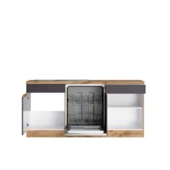 Held Möbel Winkelküche Turin 300 X 240 Cm Graphit-Wotaneiche Mit E-Geräten -Obi Kuche Geschaft 5324 11016600 1132.6311 2b