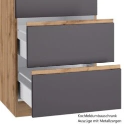 Held Möbel Winkelküche Turin 300 X 240 Cm Graphit-Wotaneiche Mit E-Geräten -Obi Kuche Geschaft 5324 11016600 1132.6311 8a