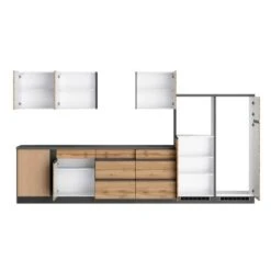 Held Möbel Winkelküche Turin 360 X 240 Cm Wotaneiche-Graphit Ohne E-Geräte 23 Held Möbel Winkelküche Turin 360 X 240 Cm Wotaneiche-Graphit Ohne E-Geräte -Obi Kuche Geschaft 5340 11016600 1133.6310 2a