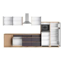 Held Möbel Winkelküche Turin 360 X 240 Cm Graphit-Wotaneiche Mit E-Geräten -Obi Kuche Geschaft 5381 11016600 1134.6311 2a