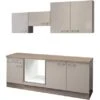Flex-Well Küchenzeile 210 Cm Ohne E-Geräte Orlando Kaschmir Glanz - Sonoma Eiche -Obi Kuche Geschaft 5456 4051 l2101609000nepal