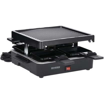 Severin Mini Raclette-Grill RG 2370 Für 4 Pers. 600 W 3 Severin Mini Raclette-Grill RG 2370 Für 4 Pers. 600 W