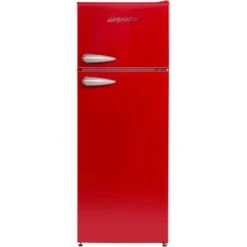 Respekta Kühl-Gefrierkombination KS144 Vintage VC Rot -Obi Kuche Geschaft 571958 4384 KS144VRA 02