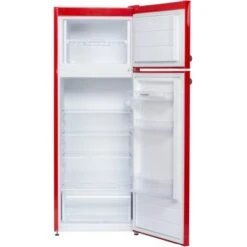 Respekta Kühl-Gefrierkombination KS144 Vintage VC Rot -Obi Kuche Geschaft 571958 4384 KS144VRA 03