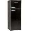 Respekta Kühl-Gefrierkombination KS144 Vintage VC Schwarz -Obi Kuche Geschaft 572003 4384 KS144VSA 01