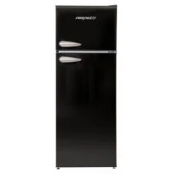Respekta Kühl-Gefrierkombination KS144 Vintage VC Schwarz -Obi Kuche Geschaft 572003 4384 KS144VSA 02