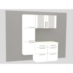 Spülenunterschrank Klassik 60 Weiß Ohne Arbeitsplatte 80 Cm -Obi Kuche Geschaft 586601 3193 Einbaukueche 4