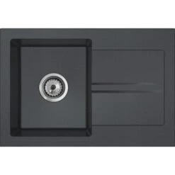 Einbauspüle Granitverbundwerkstoff Graphit