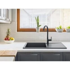 Miló Einbauspüle Granitverbundstoff Palladio 86 Graphit 7 Miló Einbauspüle Granitverbundstoff Palladio 86 Graphit -Obi Kuche Geschaft 5903140018360 30