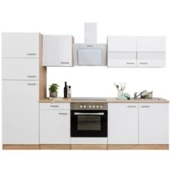 Respekta Küchenzeile KB270ESWCGKE 270 Cm Weiß-Eiche Sägerau Nachbildung Glänzend 40 Respekta Küchenzeile KB270ESWCGKE 270 Cm Weiß-Eiche Sägerau Nachbildung Glänzend -Obi Kuche Geschaft 6347397 KB270ESWCGKE 06