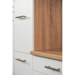 Respekta Küchenzeile KB300ESWCGKE 300 Cm Weiß-Eiche Sägerau Nachbildung -Obi Kuche Geschaft 6347710 KB300ESWCGKE 12