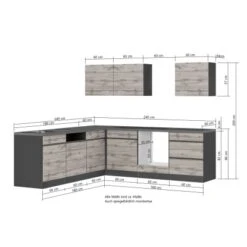 Held Möbel Winkelküche Turin 240 X 240 Cm Wotaneiche-Graphit Ohne E-Geräte 24 Held Möbel Winkelküche Turin 240 X 240 Cm Wotaneiche-Graphit Ohne E-Geräte -Obi Kuche Geschaft 63519 11016600 1112.6310 5