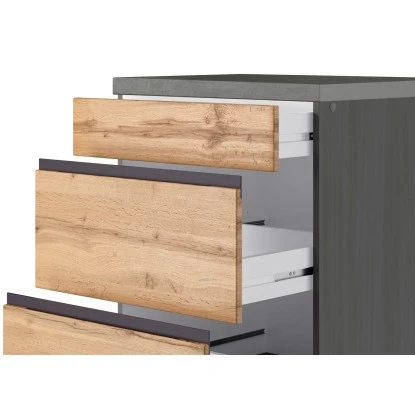 Held Möbel Winkelküche Turin 240 X 240 Cm Wotaneiche-Graphit Ohne E-Geräte 13 Held Möbel Winkelküche Turin 240 X 240 Cm Wotaneiche-Graphit Ohne E-Geräte – Bild 11