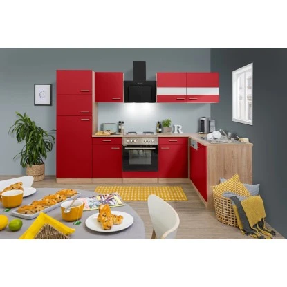 Respekta Winkelküche KBL280ESRS 280 Cm Rot-Eiche Sonoma Sägerau Nachbildung 3 Respekta Winkelküche KBL280ESRS 280 Cm Rot-Eiche Sonoma Sägerau Nachbildung
